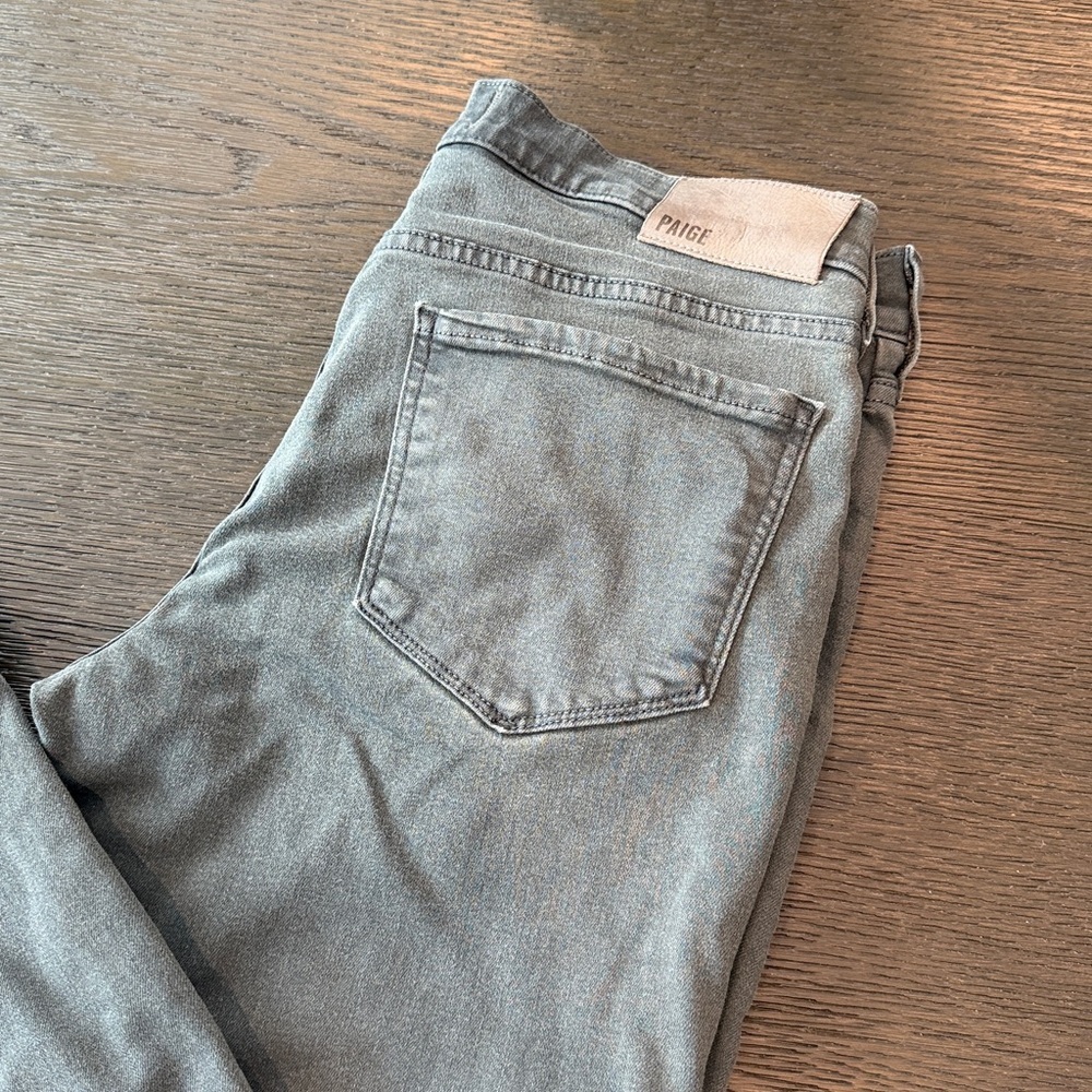 PAIGE Men's Slate Slim Jeans - Picture 2 of 6